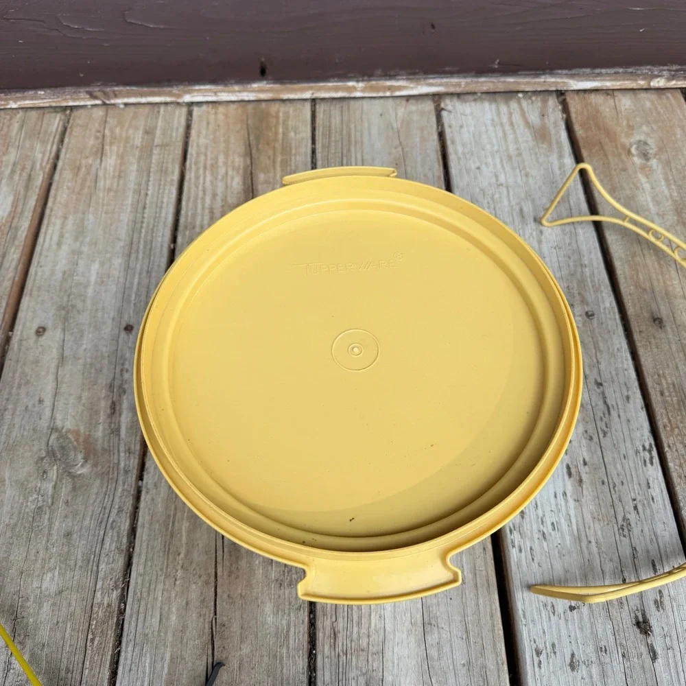 Tupperware vintage cake